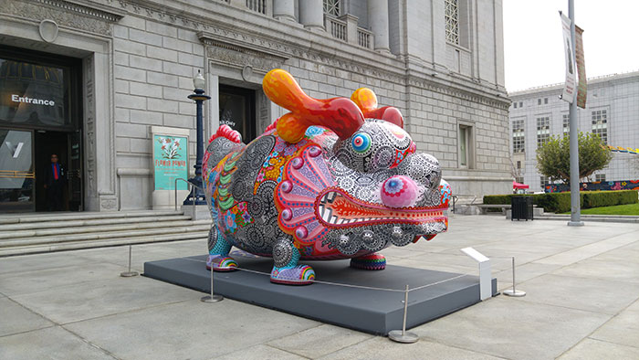 San Francisco - Asian Art Museum entrance