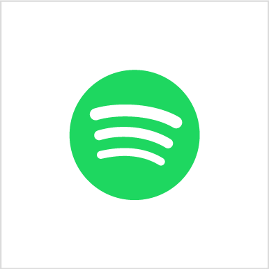 The logo for Spotify.